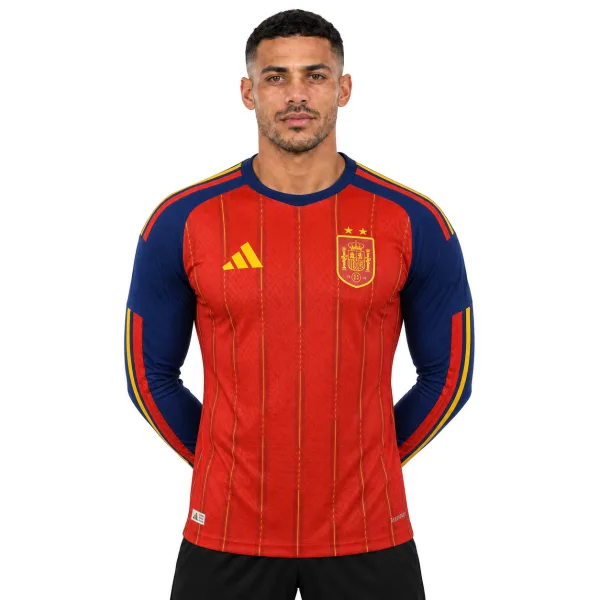 Espagne Maillot Domicile Manches Longues ⭐️⭐️ 26/27 – Version Player