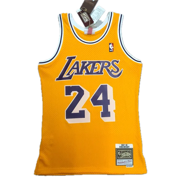 Los Angeles Lakers Maillot Retro NBA Edition MitchellNess 07/08