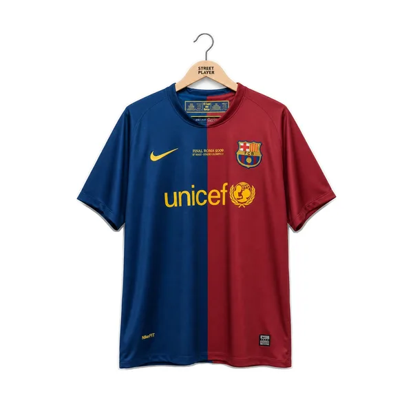 FC Barcelone Maillot Retro Domicile 08/09