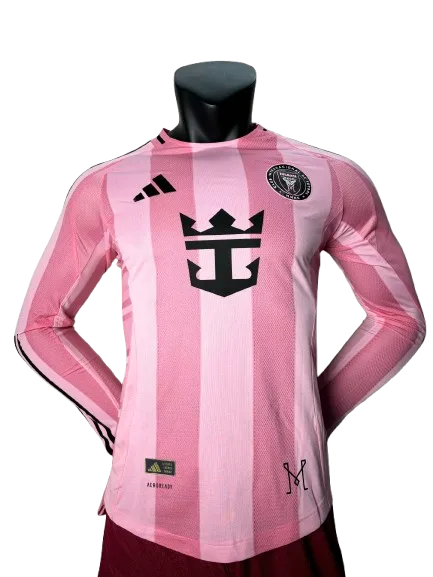 Maillot Inter Miami Manches Longues Domicile 25/26 – Version Player