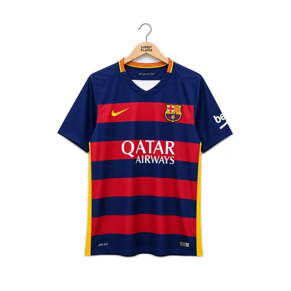 FC Barcelone Maillot Retro Domicile 15/16