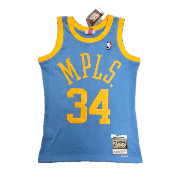 Los Angeles Lakers Maillot Retro NBA Edition MitchellNess 01/02