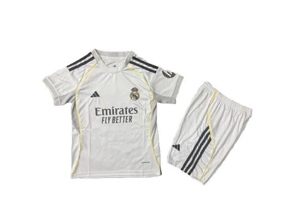 Tenue Enfant Real Madrid Domicile 25/26