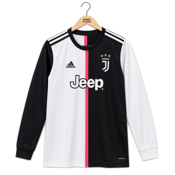 Juventus Maillot Rétro Domicile Manches Longues 19/20