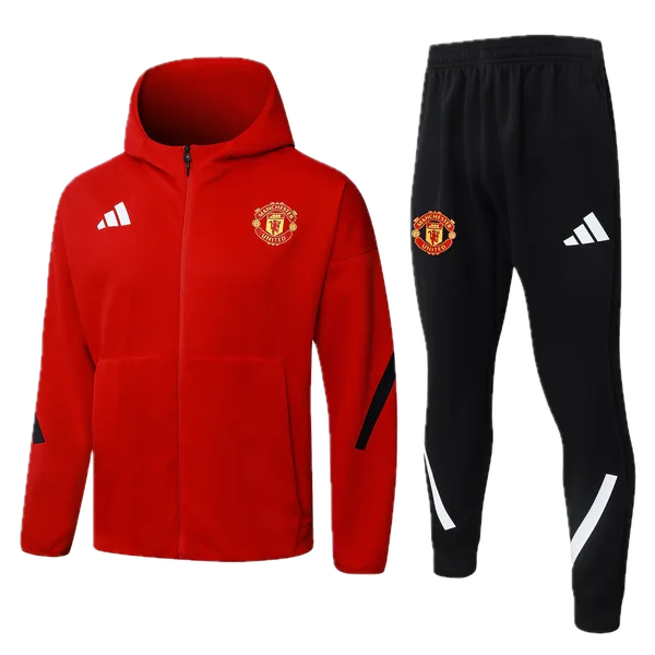 Manchester United Survetement Capuche 25/26 – Enfant/Adulte