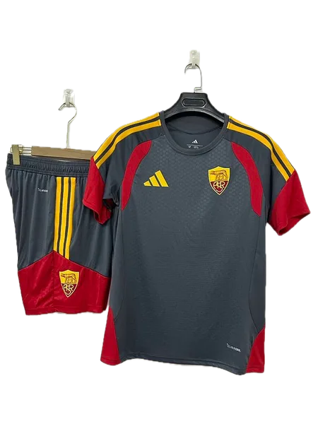 AS Roma Tenue d&rsquo;Entraînement Noire 26/27 – Enfant/Adulte