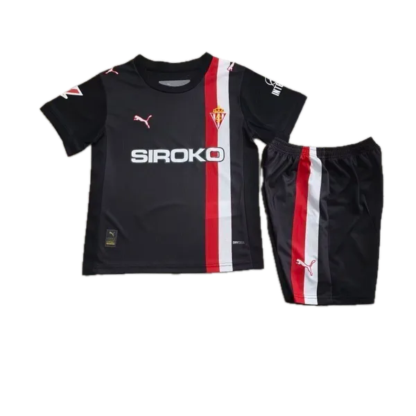 Sporting Gijòn Tenue Exterieur 25/26 – Enfant/adulte