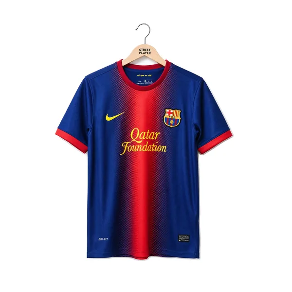 FC Barcelone Maillot Retro Domicile 12/13