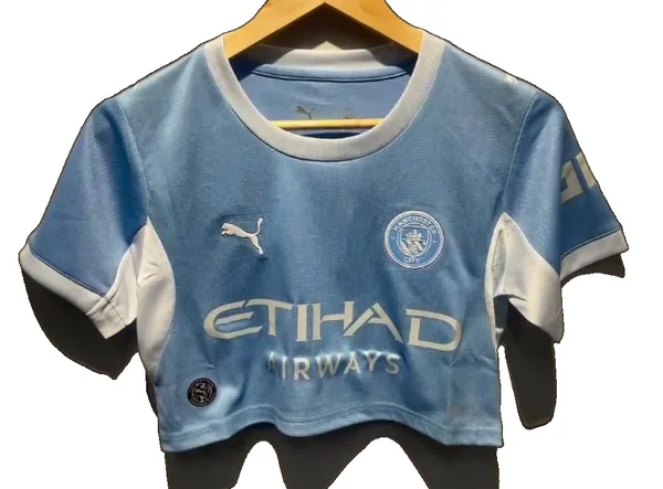 Manchester City Crop Top Domicile 26/27