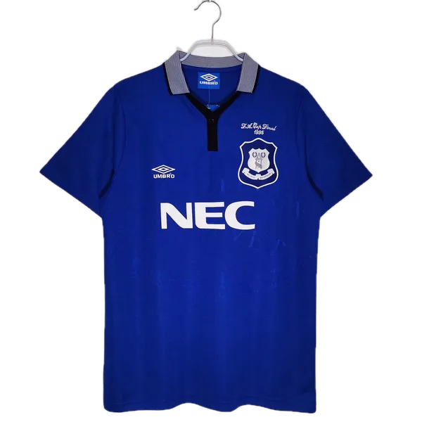 Everton FC Maillot Retro Domicile 95/96