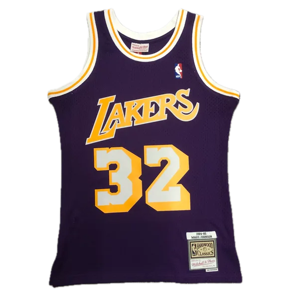 Los Angeles Lakers Maillot Retro NBA Edition MitchellNess 84/85