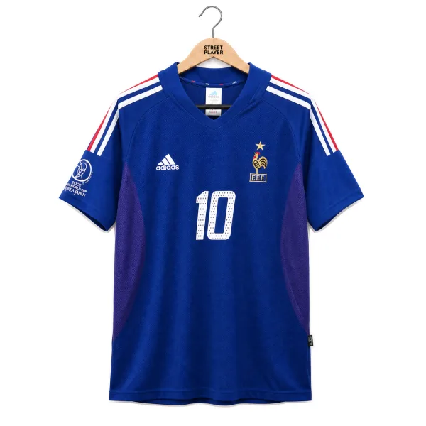 France Maillot Rétro Domicile 2002