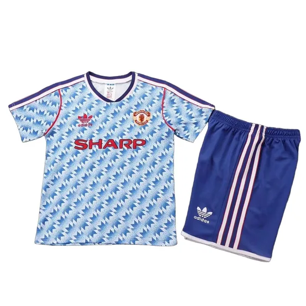 Manchester United Tenue Rétro Domicile 92/93 – Enfant