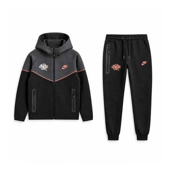 Nike x Central Cee Tech Fleece Ensemble – Noir