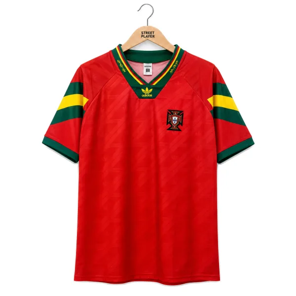 Portugal Maillot Retro Domicile 1992