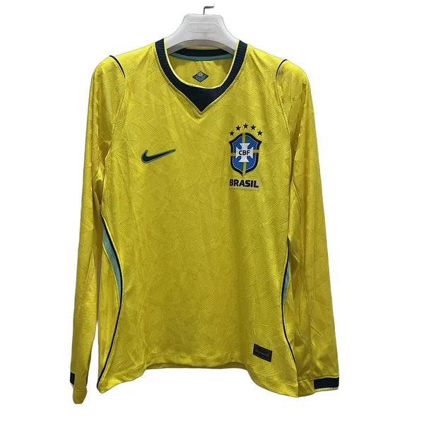 Brésil Maillot Manche Longue Domicile Coupe du Monde 2026