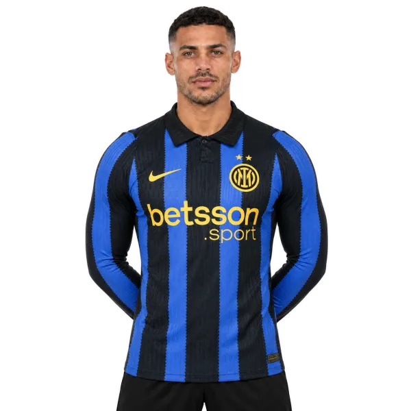 Inter Milan Maillot Domicile Manches Longues 26/27 – Version Player
