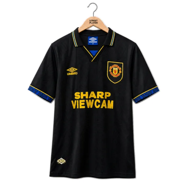 Manchester United Maillot Retro Exterieur 93/94
