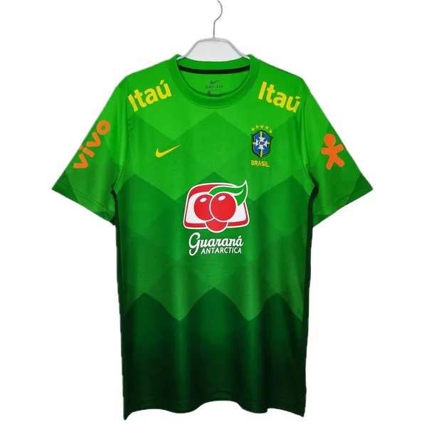 Brésil Maillot Retro Pré-Match 2020