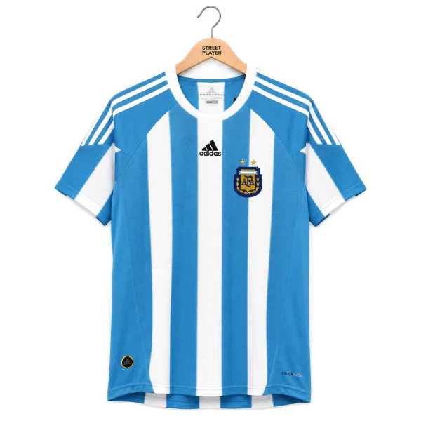 Argentine Maillot Retro Domicile 2010