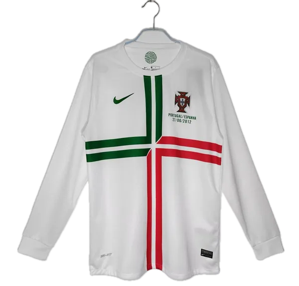 Portugal Maillot Retro Exterieur Manche Longues 2012