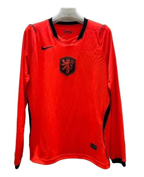 Pays-Bas Maillot Domicile Manches Longues 26/27