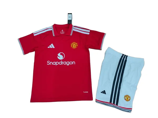 Manchester United Tenue Domicile 26/27 – Enfant/Adulte