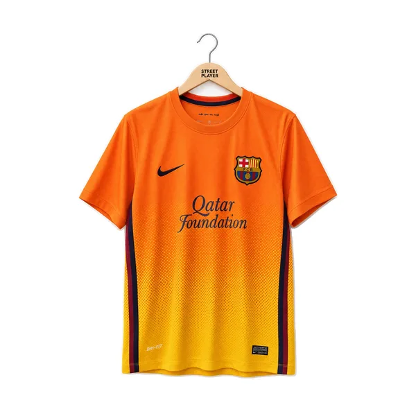 FC Barcelone Maillot Retro Exterieur 12/13