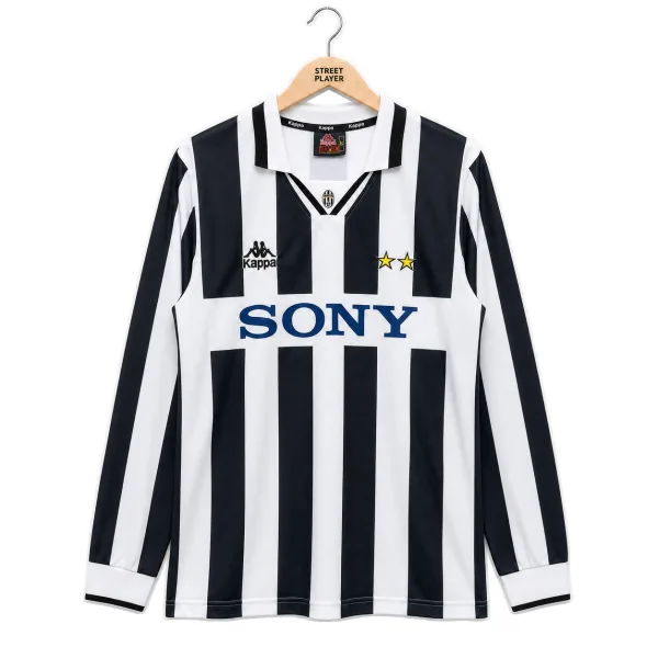 Juventus Maillot Rétro Domicile Manches Longues 95/97