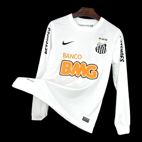 Maillot Manches Domicile Longues Rétro Santos 11/12