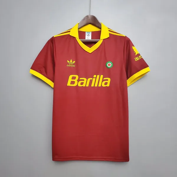 Maillot AS Roma Domicile Rétro 91/92