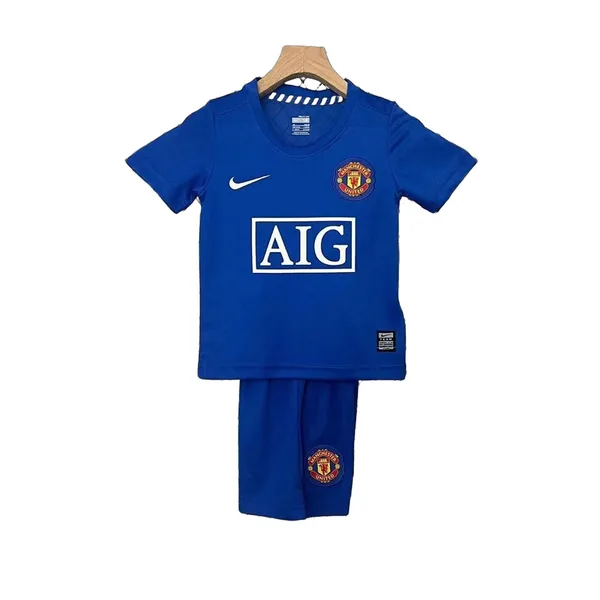 Manchester United Tenue Rétro Extérieur 08/09 – Enfant