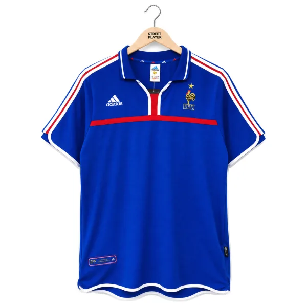 Équipe de France Maillot Retro Domicile 2000