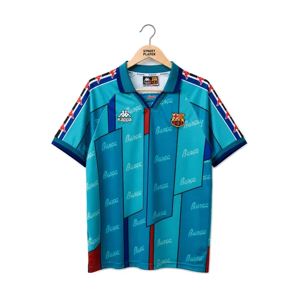 FC Barcelone Maillot Retro Exterieur 95/97