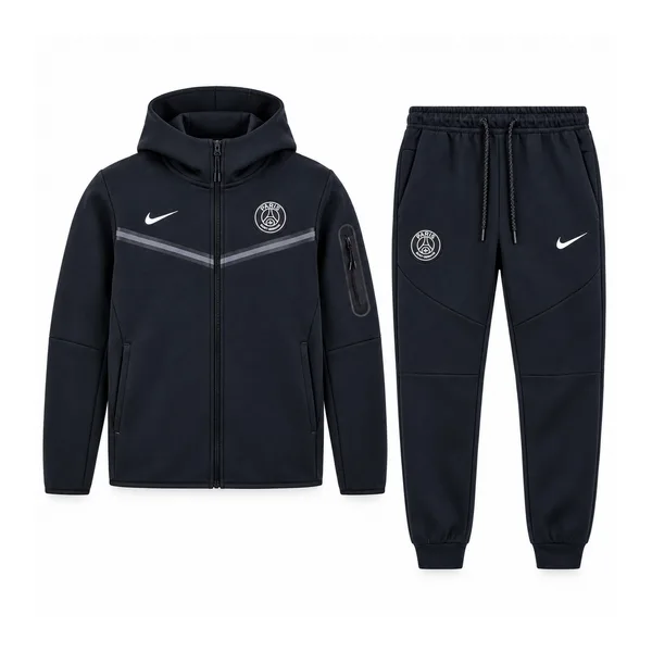 Paris Saint-Germain Tech Fleece Ensemble – Noir / marine foncé