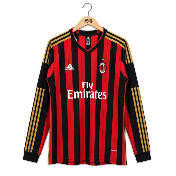 AC Milan Maillot Rétro Manches Longues 13/14