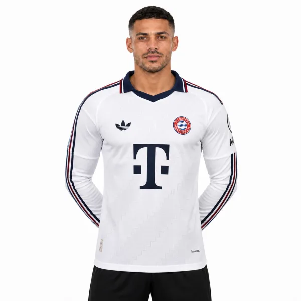 Bayern Munich Maillot Extérieur Manches Longues 26/27 – Version Player