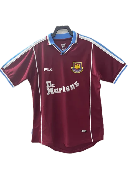 West Ham Maillot Retro Domicile 99/01