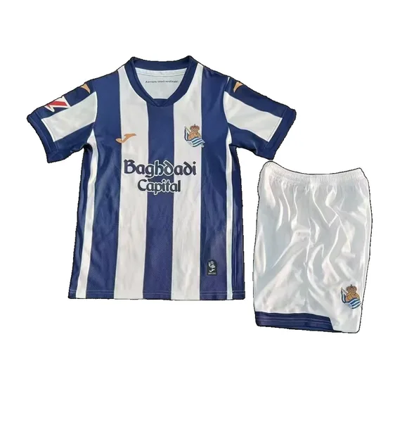 Real Sociedad Tenue Domicile 26/27 – Enfant/Adulte