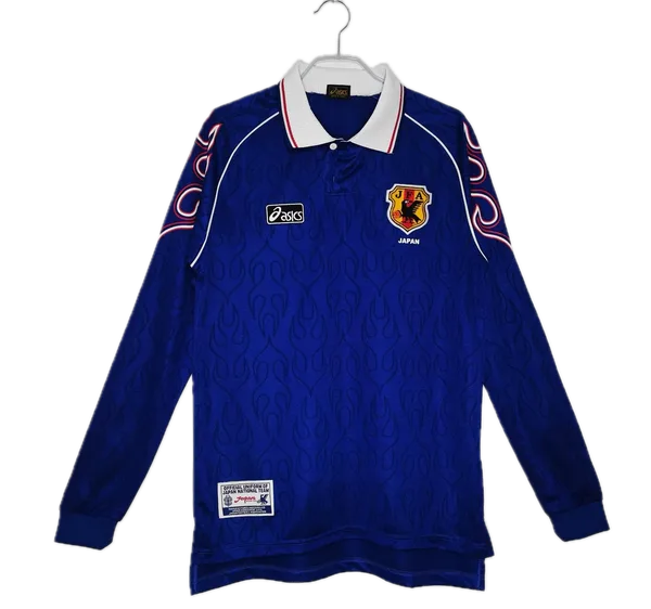 Japon Maillot Retro Domicile Manche Longues 1998