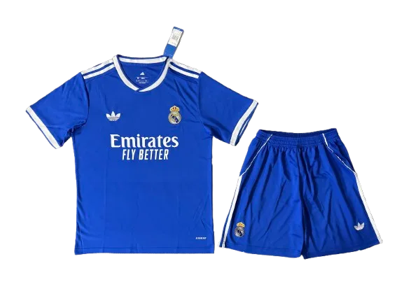 Tenue Real Madrid Third 25/26 – ENFANT/ADULTE