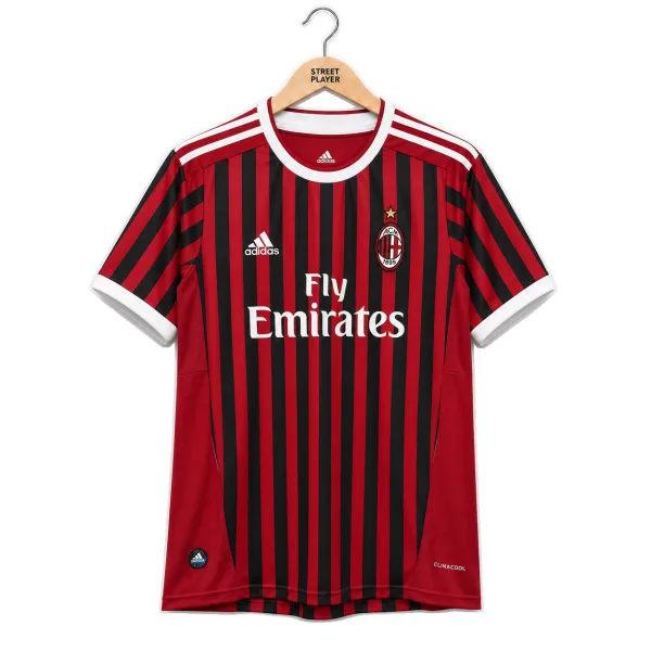 AC Milan Maillot Rétro Domicile 11/12