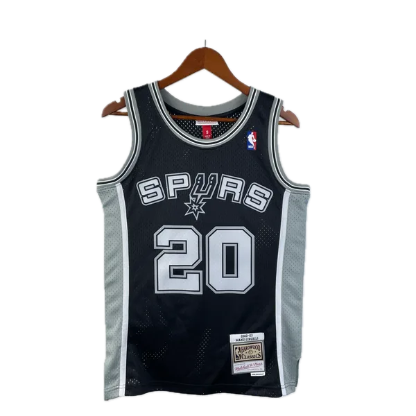 San Antonio Spurs Maillot Retro NBA Edition MitchellNess 02/03