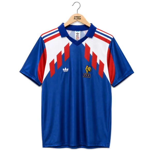 Équipe de France Maillot Retro Domicile 1990