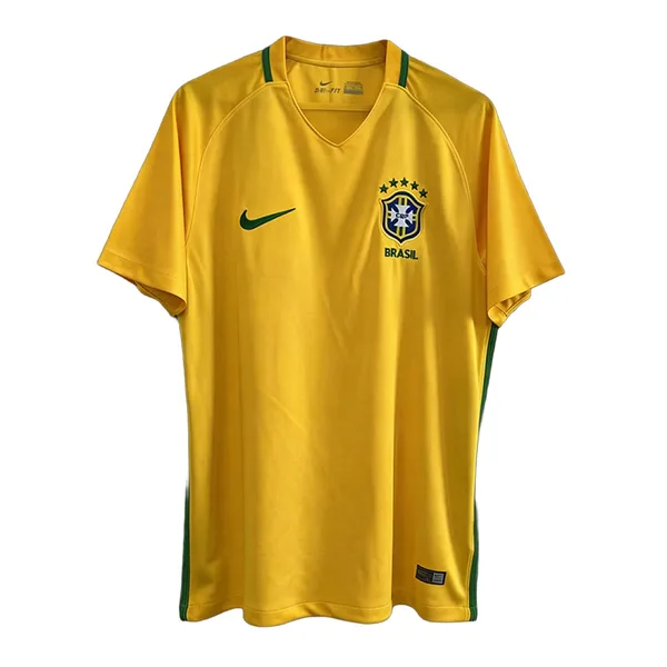 Brésil Maillot Domicile Rétro 06/07