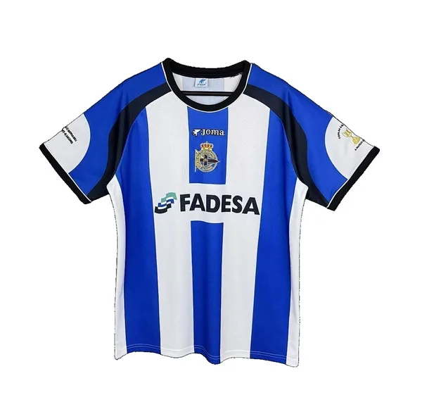 Deportivo de La Corogne Maillot Domicile Rétro 01/02