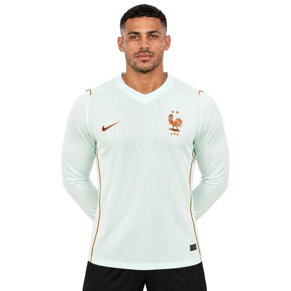 Equipe De France Maillot Manche Longues Exterieur 26/27 – Version Player