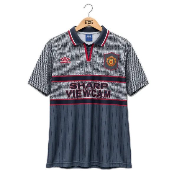 Manchester United Maillot Retro Exterieur 95/96