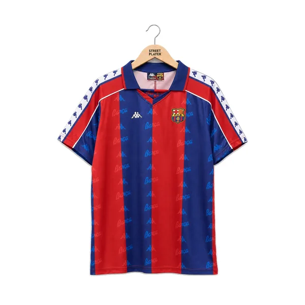 FC Barcelone Maillot Retro Domicile 92/95