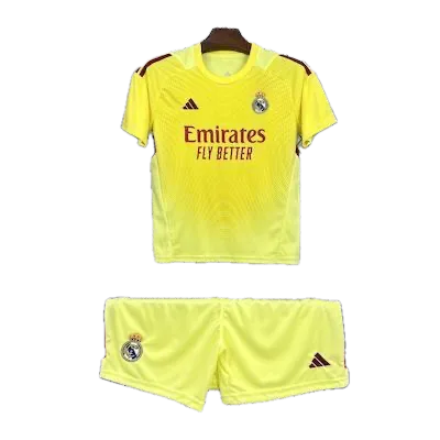 Real MadridTENUE Gardien 25/26 – Enfant/Adulte